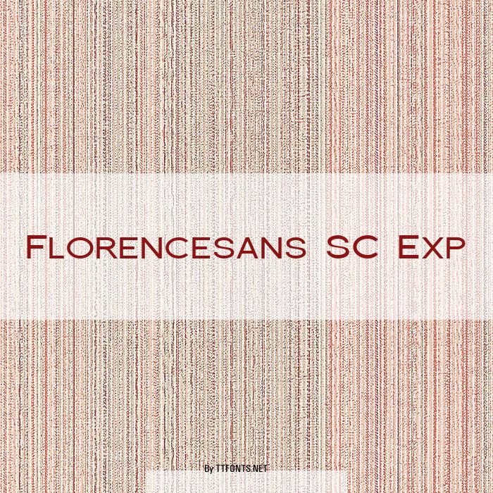 Florencesans SC Exp example